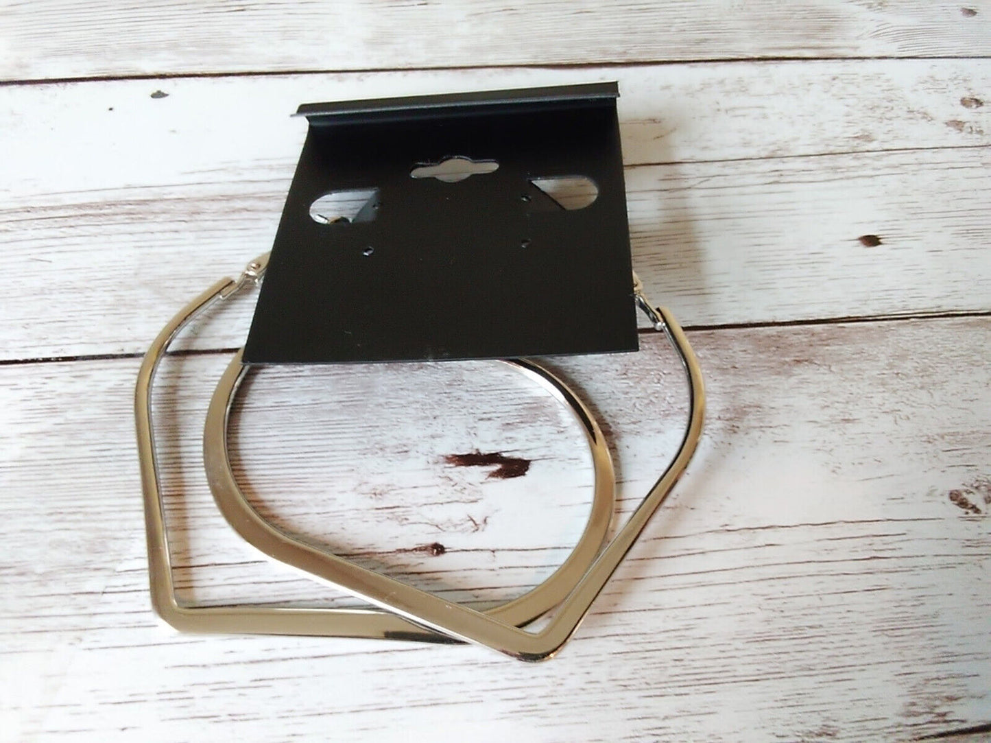 Silver Heart Statement Hoops