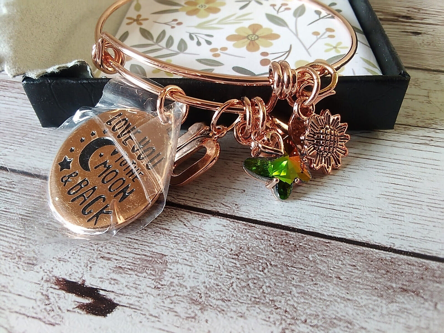 Celebratory 10th Birthday Charm Bracelet