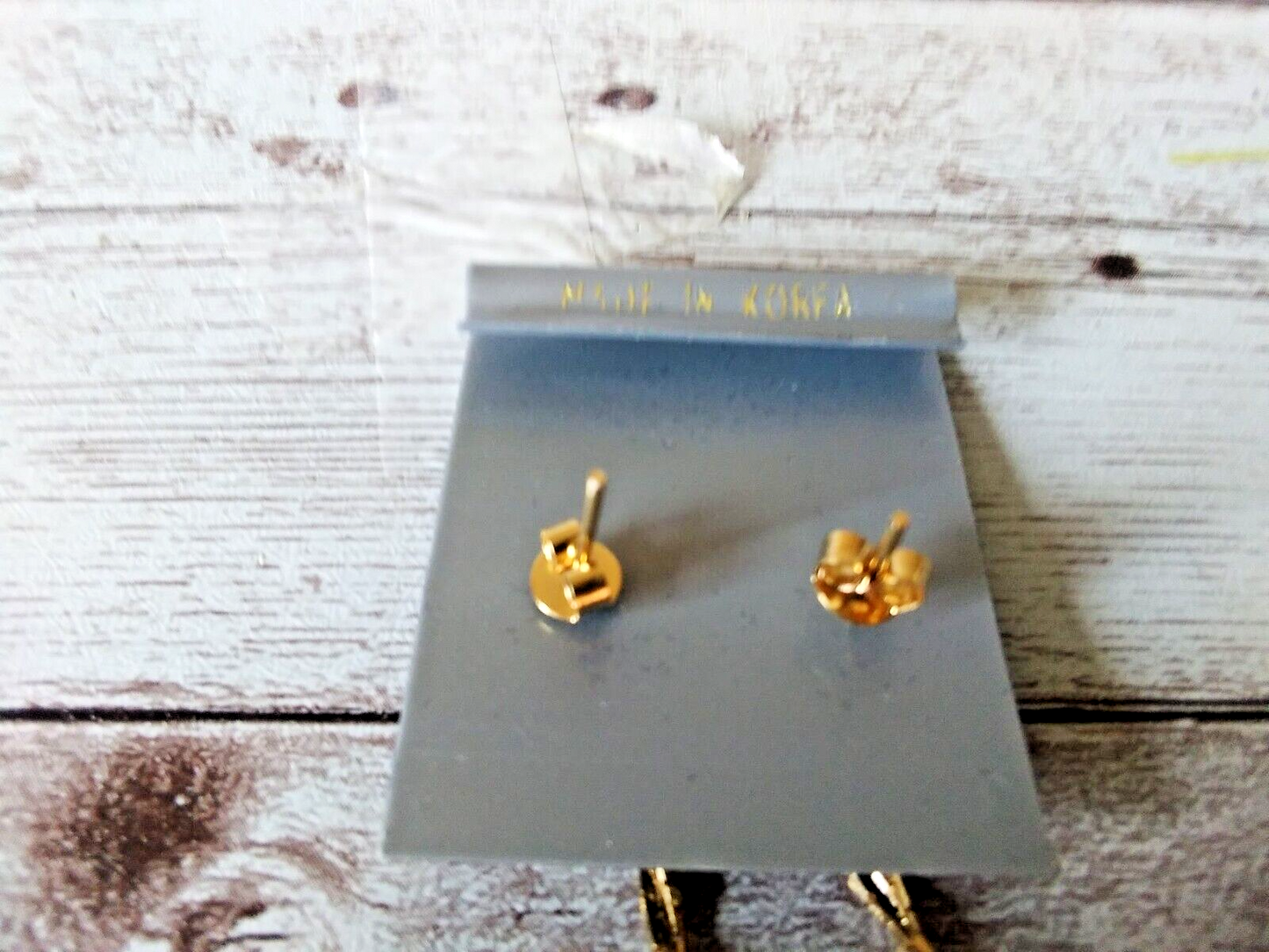 Splendid Chain Gem Sparkling Gold Plated Dangle Earrings