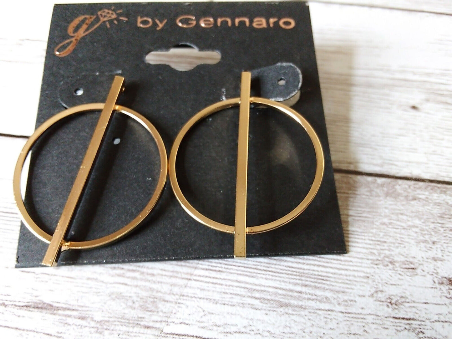 Minimalist Gold Plated Diameter Earrings: Simple Sophistication