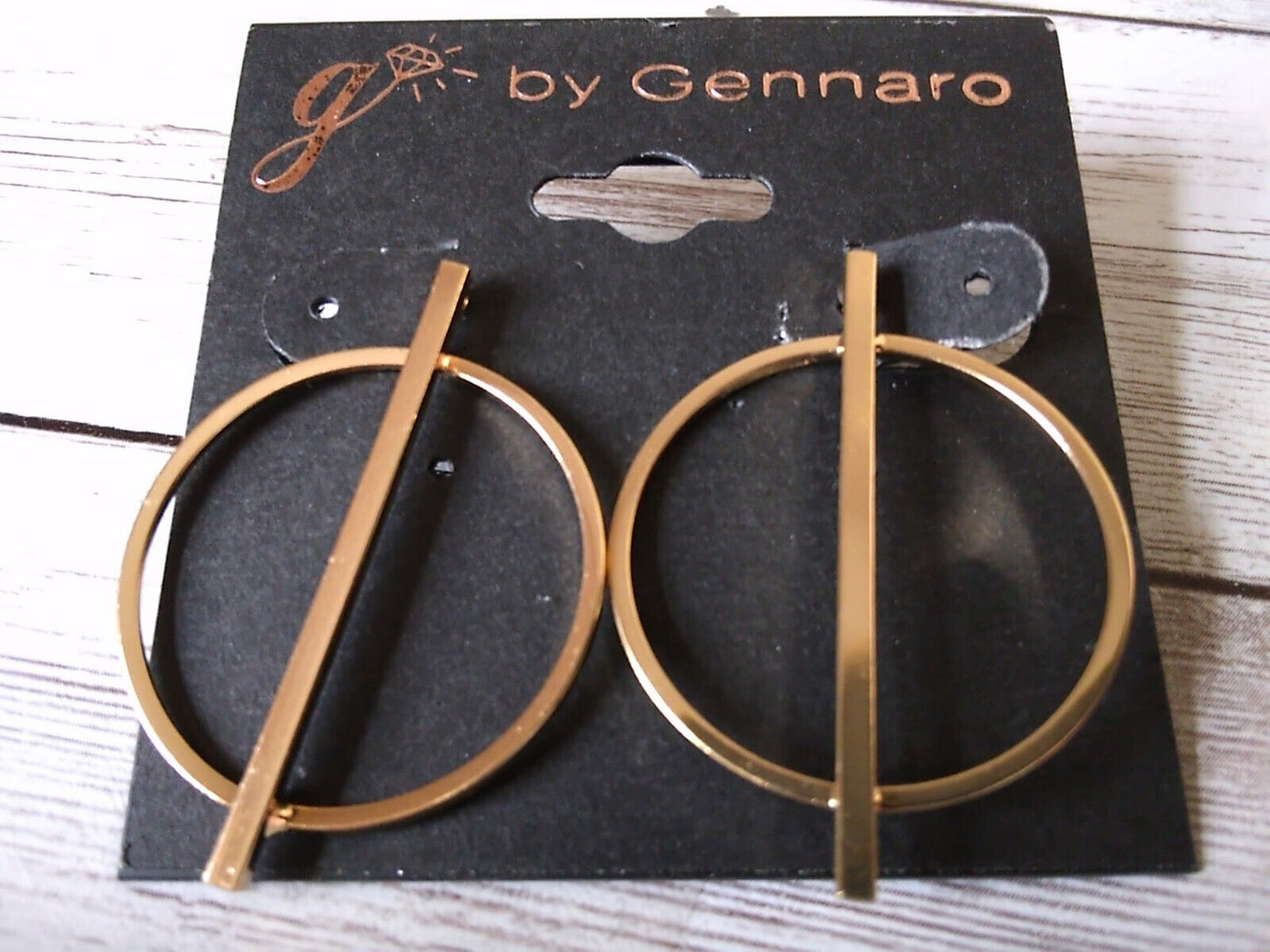 Minimalist Gold Plated Diameter Earrings: Simple Sophistication