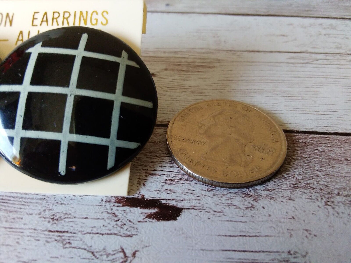 Rad Hatch Design: Authentic 1980s Pierced Circle Earrings