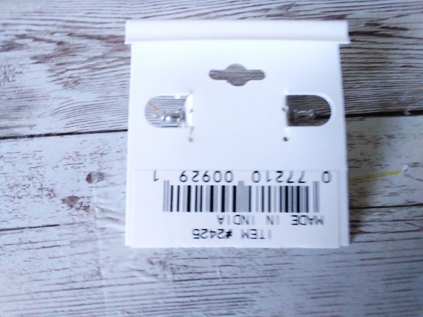 Small Silver Tone Hoops for Sensitive Ears