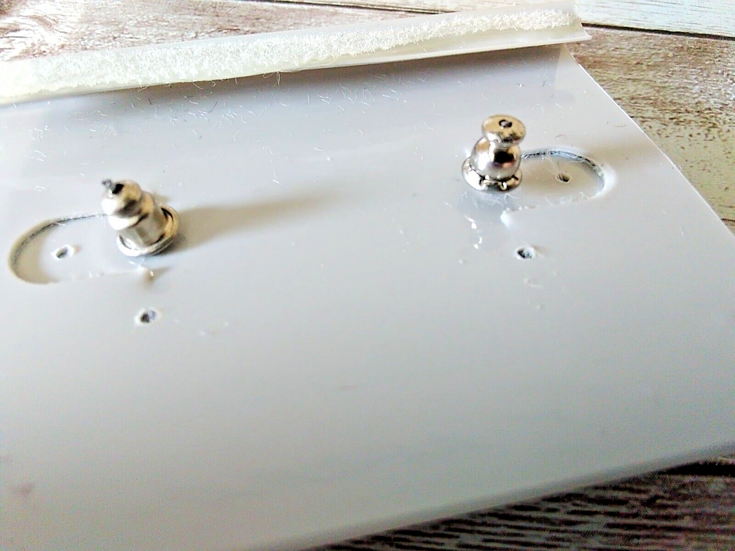 Whimsical Gold Plated Red + Green Star Authentic Vintage 1980s Post Earrings