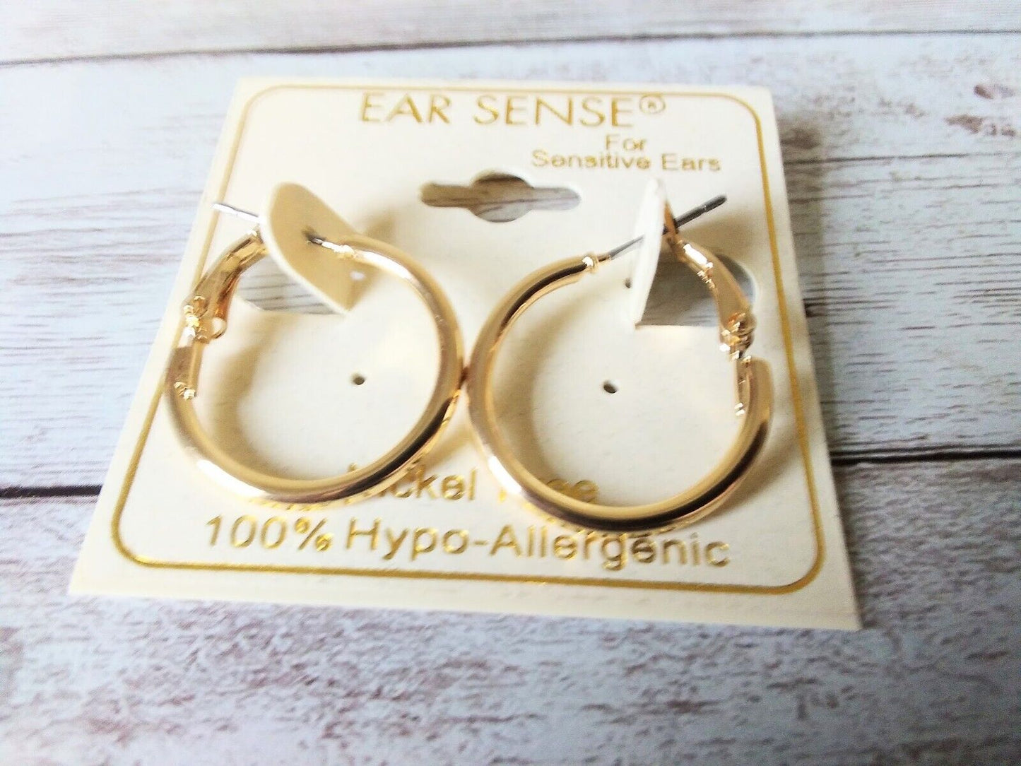 Elegant gold hoops designed for all-day comfort