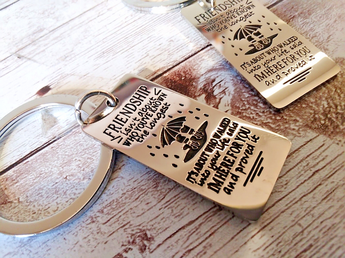Unbreakable Friendship: Matching Keychains - Best Friends Forever