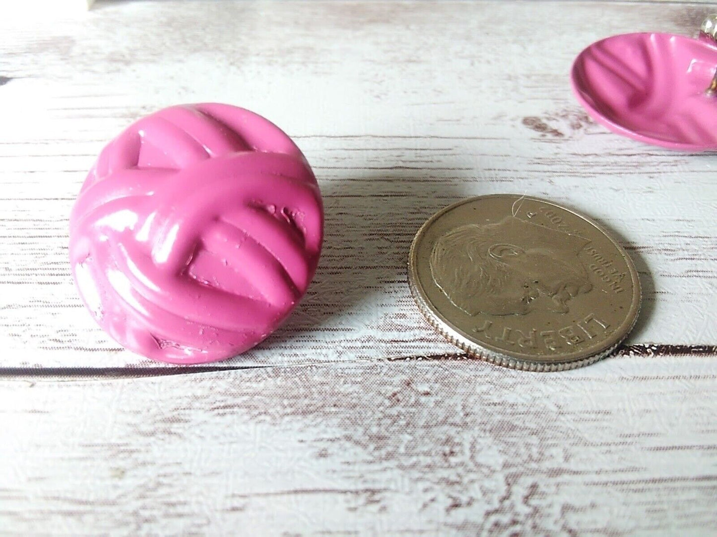 Pierced Basketweave 1980s Button Earrings: Timeless Beauty