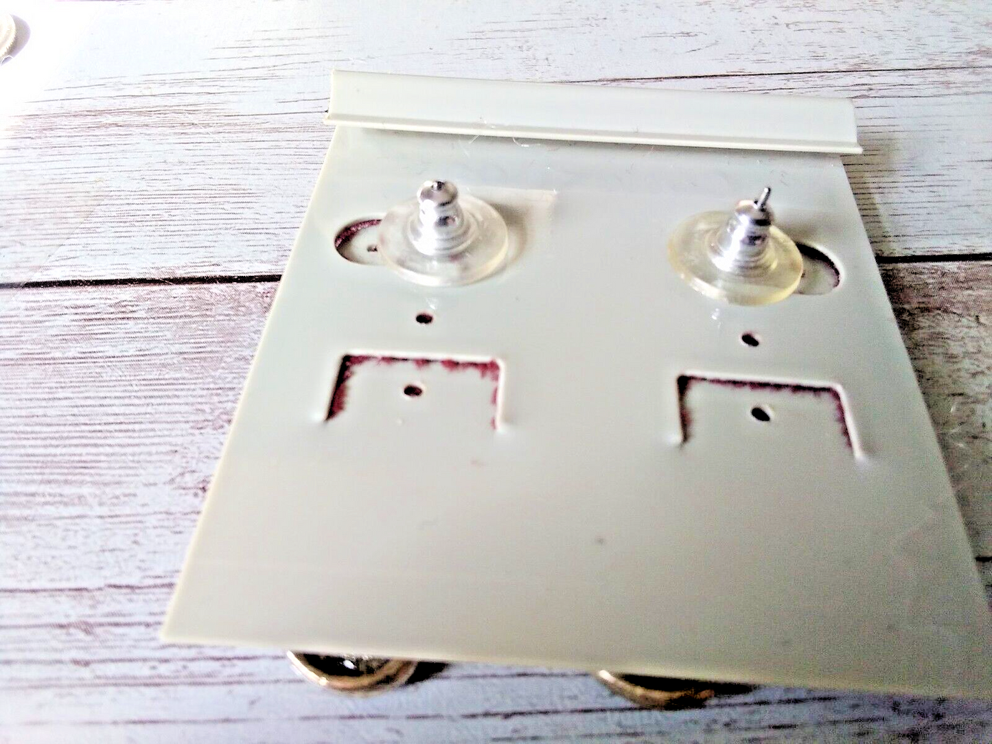 Radiant Retro Treasure: Blue and Silver Tone 1980s Enameled Earrings