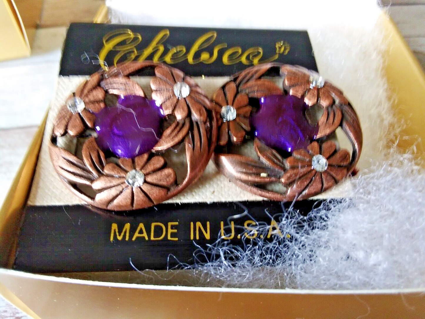 Vintage Copper Classics: Large Circle Copper-Plated 1980s Earrings