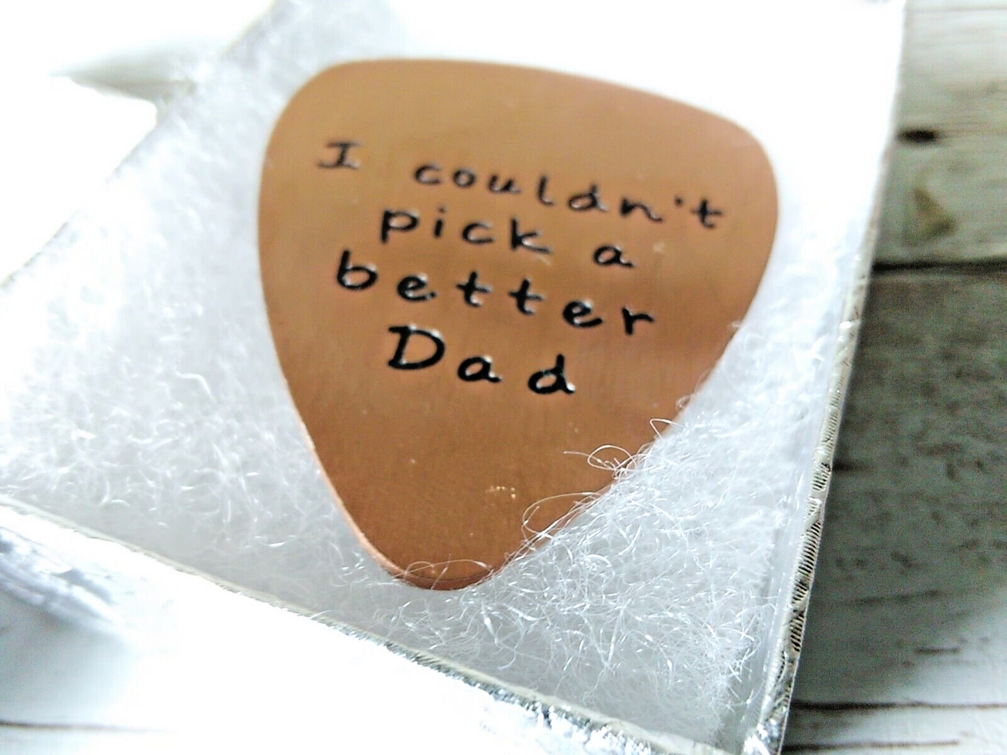 Ultimate Tribute: 'I Couldn't Pick a Better Dad' Guitar Pick