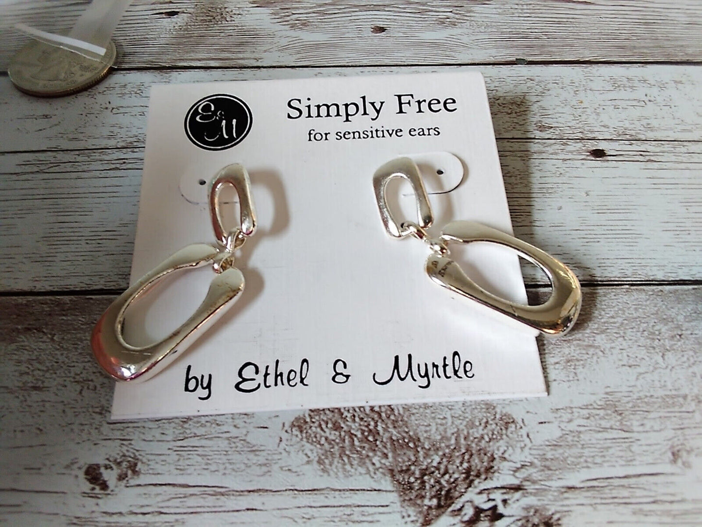 Trendy Silver Plated Dangle Earrings: Sensitive Ear Approved