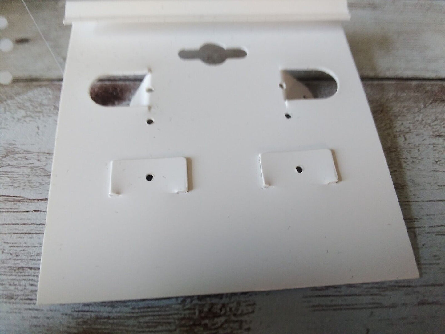 Translucent Treasures: Adina's Clear Glass Beaded Hoop Earrings