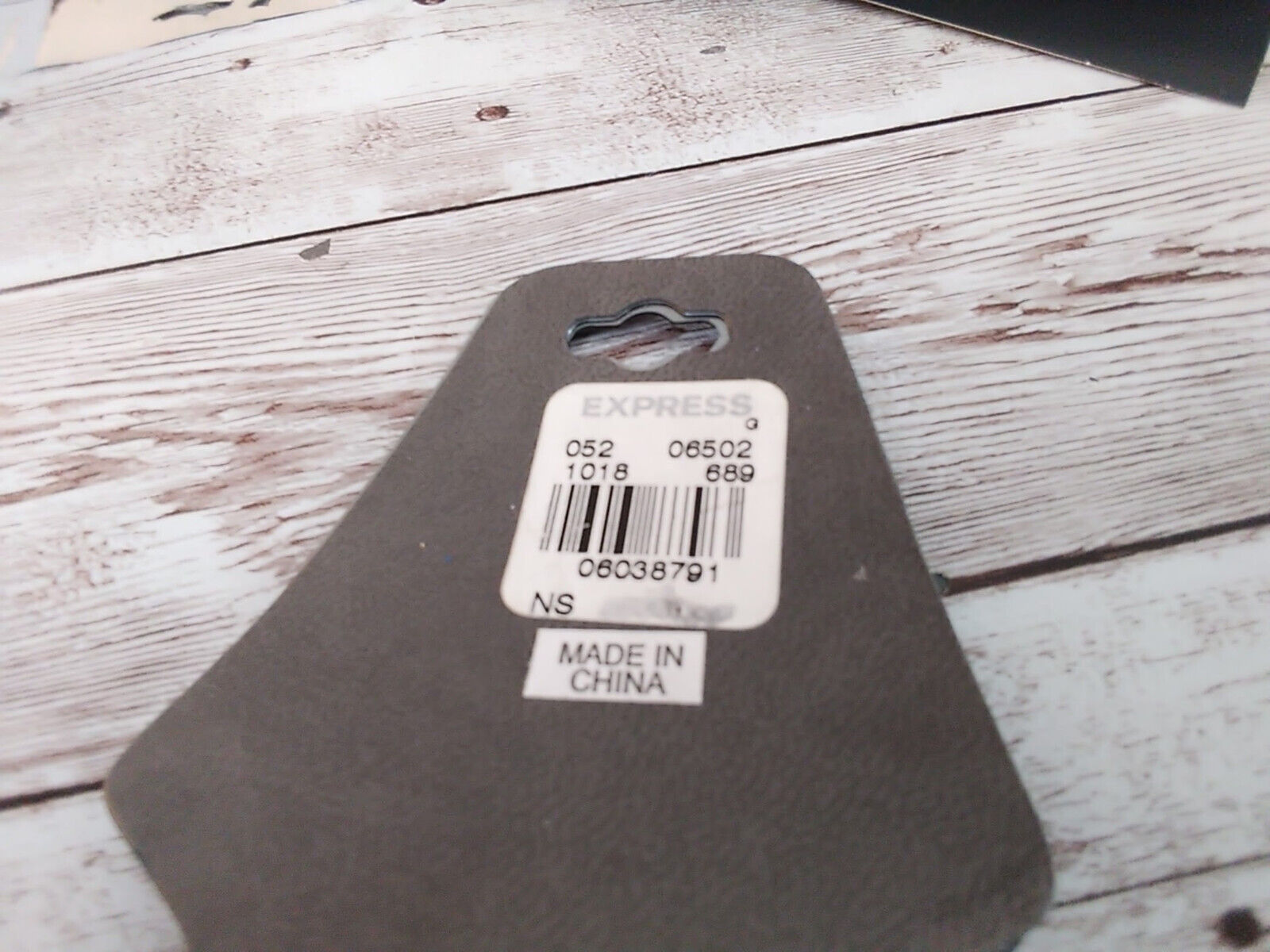 back of bracelet tag