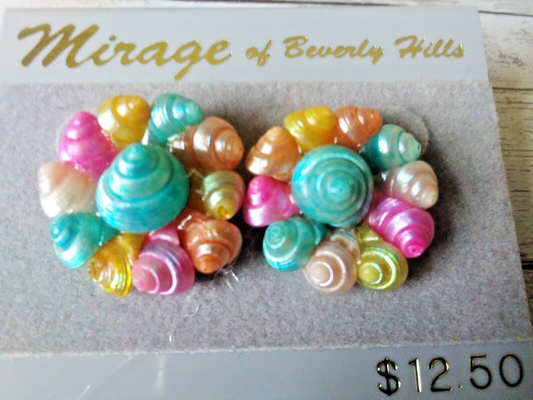 Sugar Rush Retro 80s Pastel Pierced Earrings