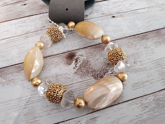 Stellar Gold Creamy Radiance Bracelet